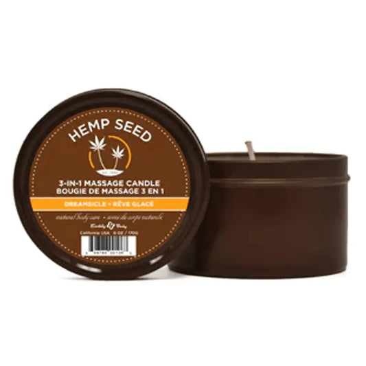 3 - in - 1 Massage Candle Dreamsicle 6 oz / 170 g - JAKOKN - STORE