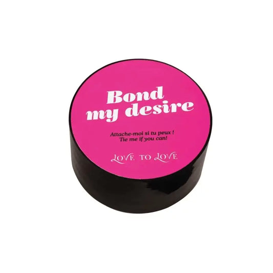 BOND MY DESIRE - BONDAGE TAPE BLACK - JAKOKN - STORE