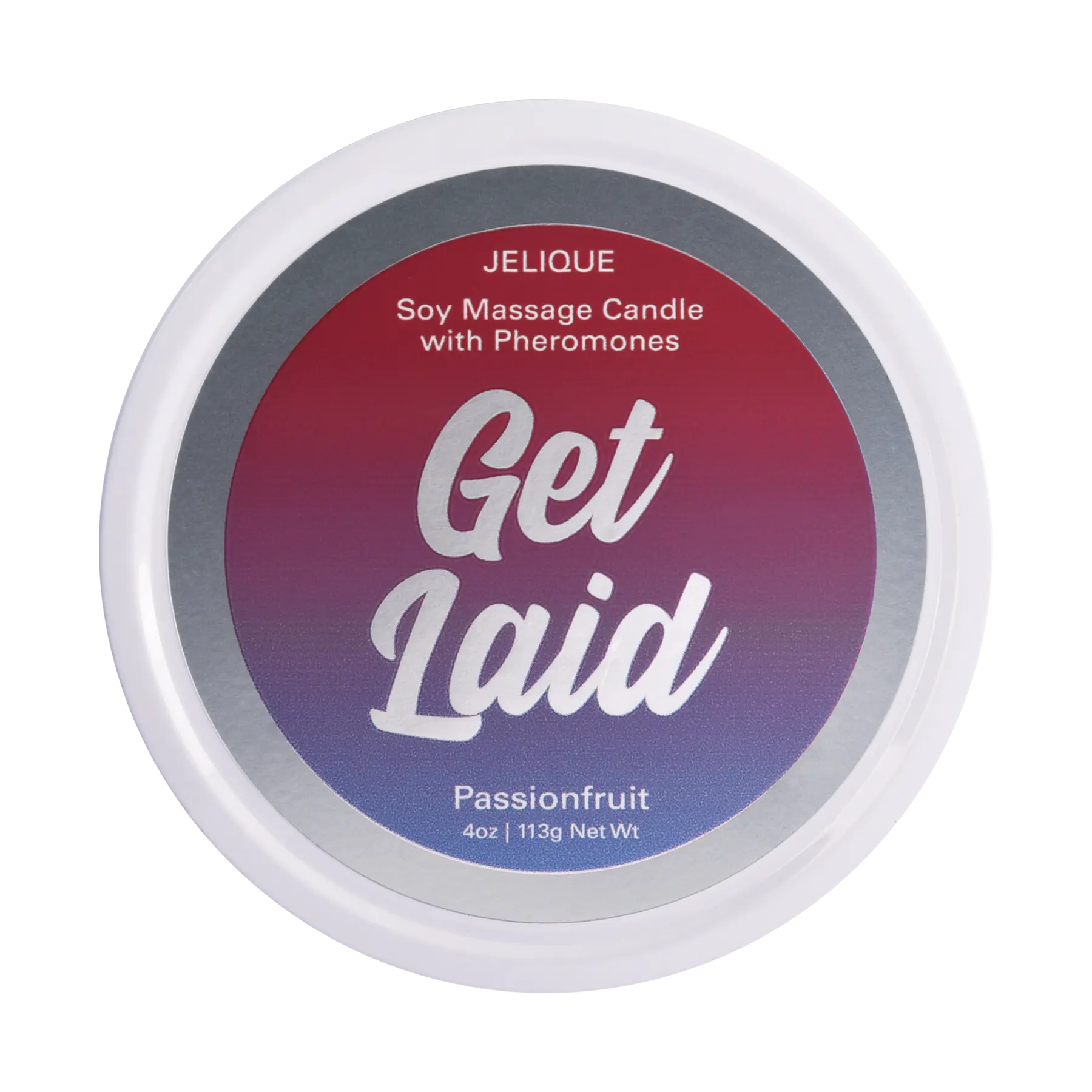 MOOD CANDLES Get Laid - Pheromone Massage Candle Passion Fruit 4oz | 113g